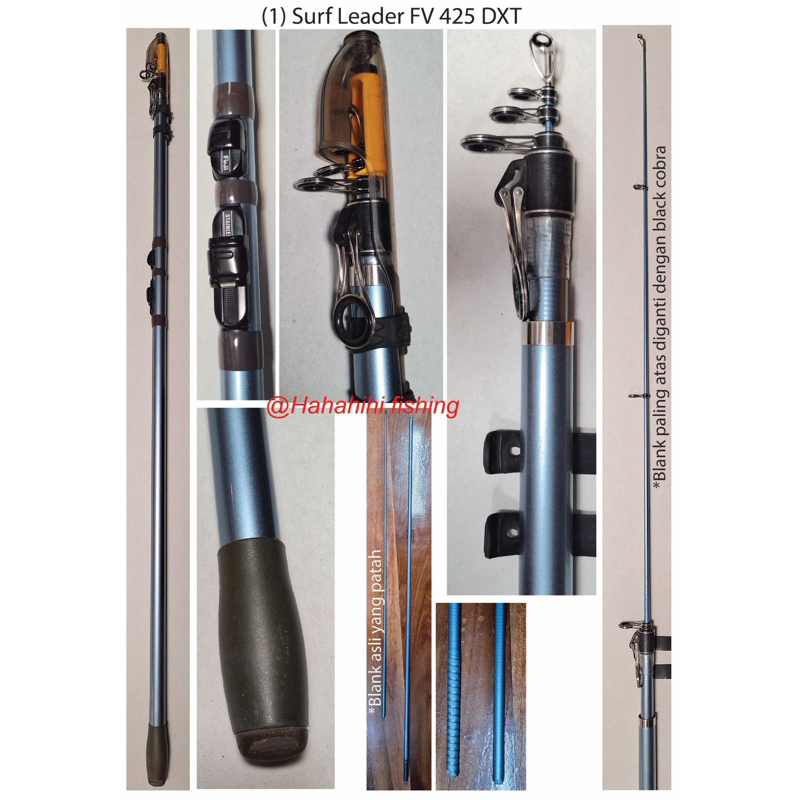 Joran Surf Shimano surf leader fv 425 Dxt (minus)