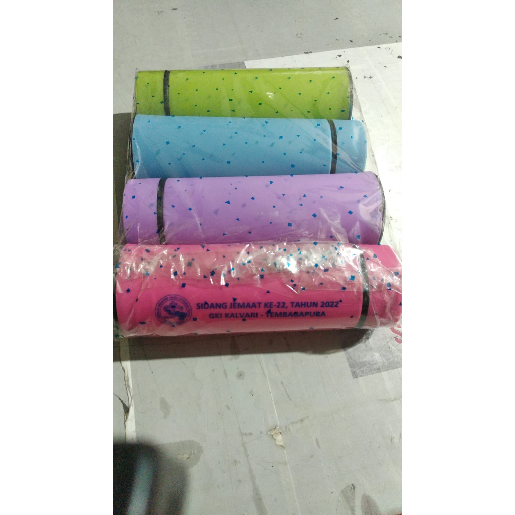 Tumbler botol minum Kaca + Sablon