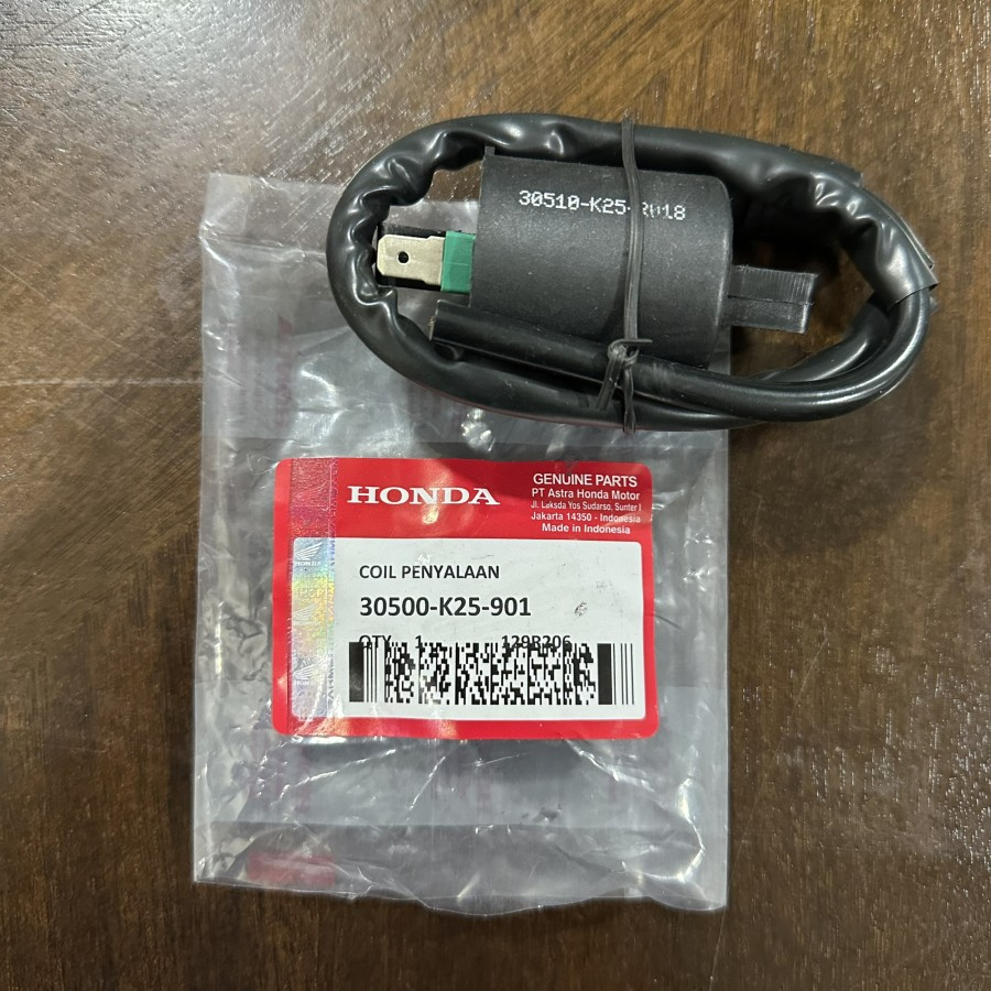 K25 KOIL PENYALAAN COIL MOTOR BEAT FI BLADE F1 VARIO SPACY SCOOPY REVO SUPRA X 125 110 LED IGNITION