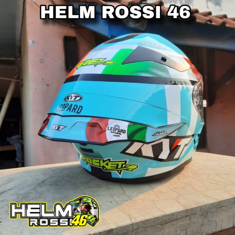 bestpromo spoiler 3d kyt tt course ttc motif dalla porta leopard jaume masia venom carnage hitam