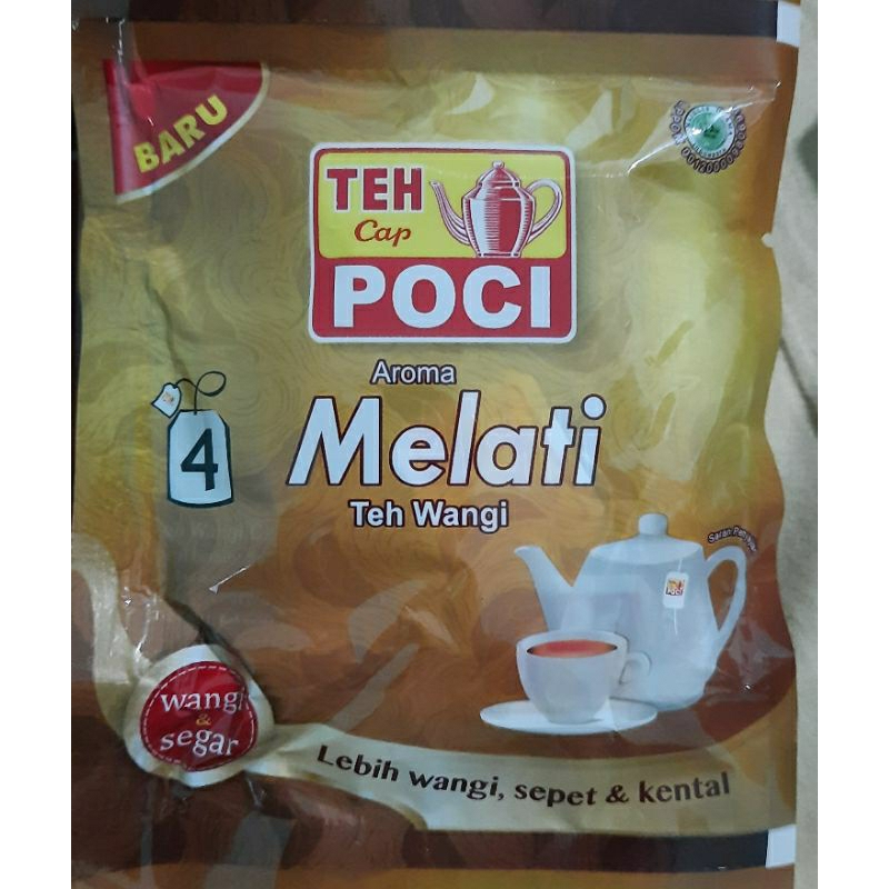 

Teh Poci aroma Melati Teh wangi ecer 8gr(4kantong)