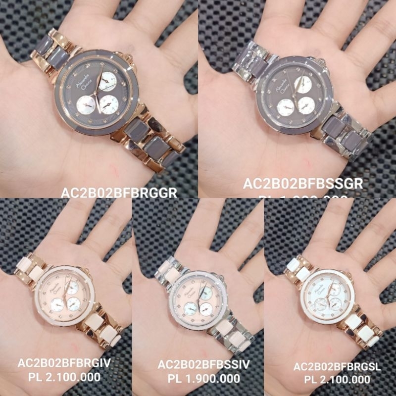 Alexandre Christie Wanita AC 2B02 BF Ceramic Original