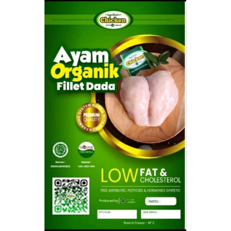 

Fillet Dada Ayam Organik Berkah Chicken