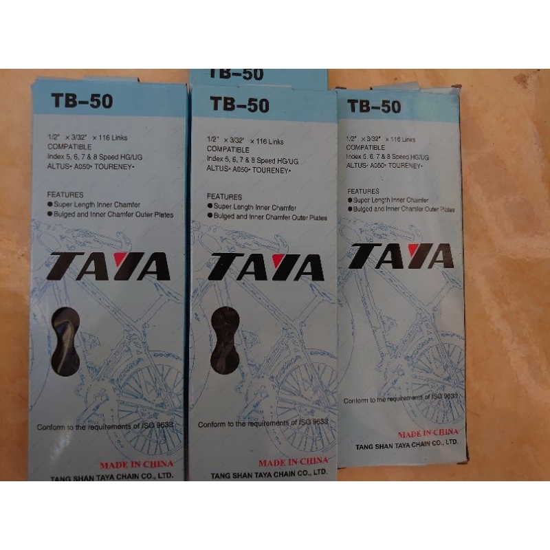 rantai sepeda 8 speed merk taya