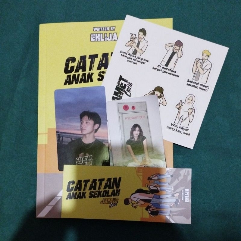 NOVEL EHLIJA CATATAN ANAK SEKOLAH ORIGINAL
