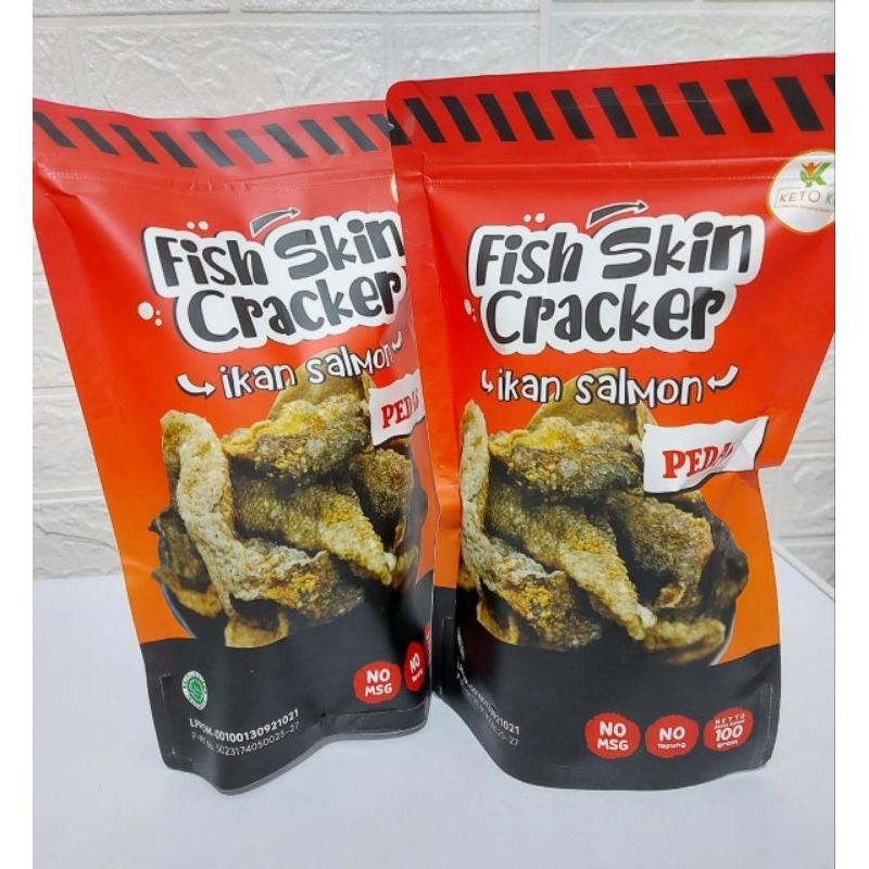 

Locarbs Fish Skin Cracker Rendah Kalori || Kerupuk Patin || Keto Friendly || 100 gram