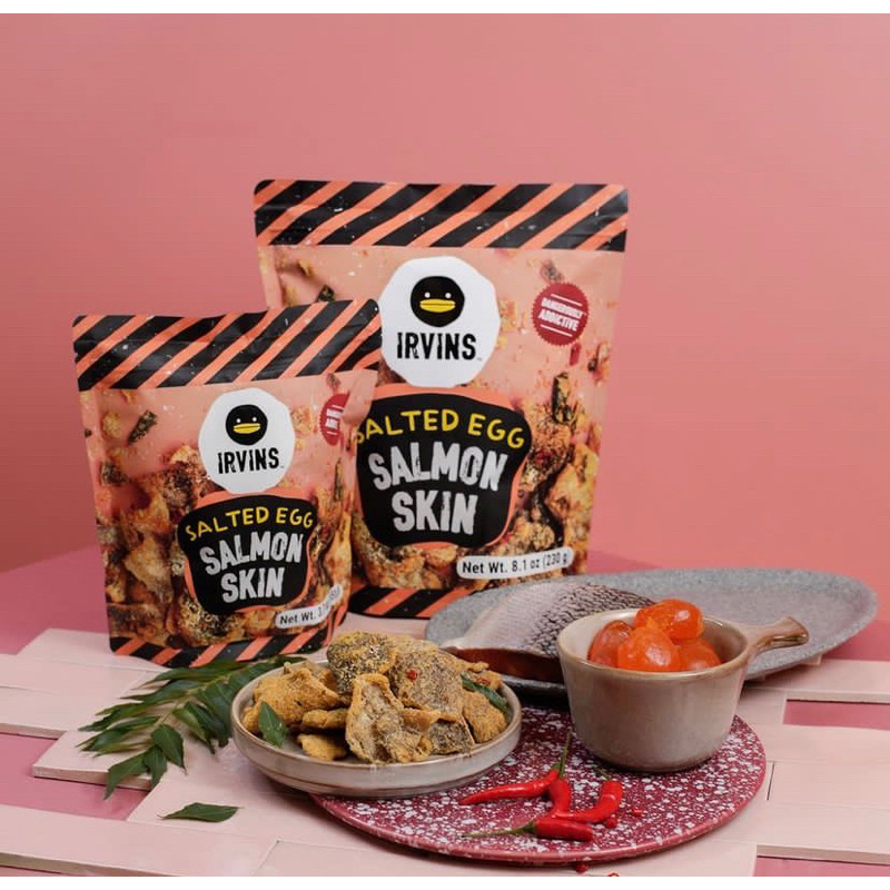 Irvins salmon skin salted egg (BEST SELLER)