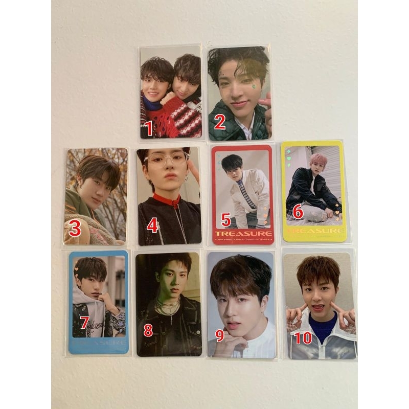 PHOTOCARD TREASURE OFFICIAL
