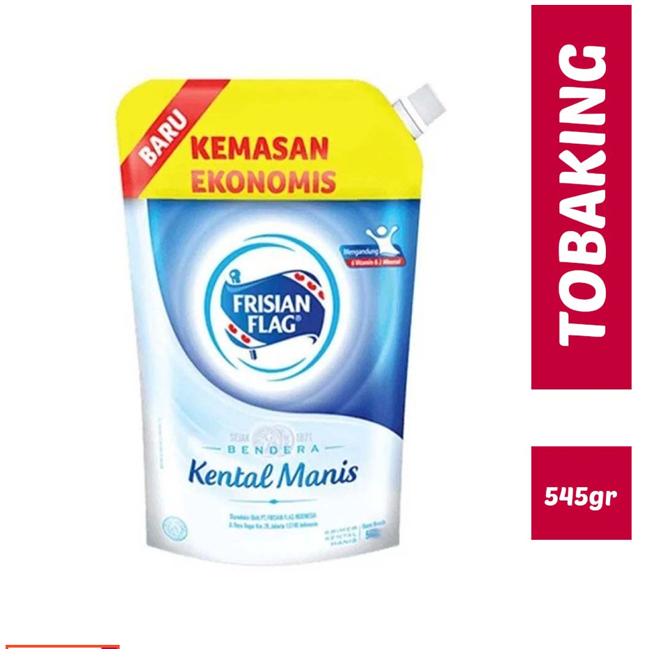 

Frisian flag kental manis bendera putih pouch 545 gr