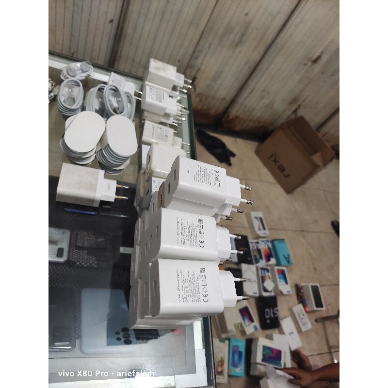 kepala charger vivo cabutan