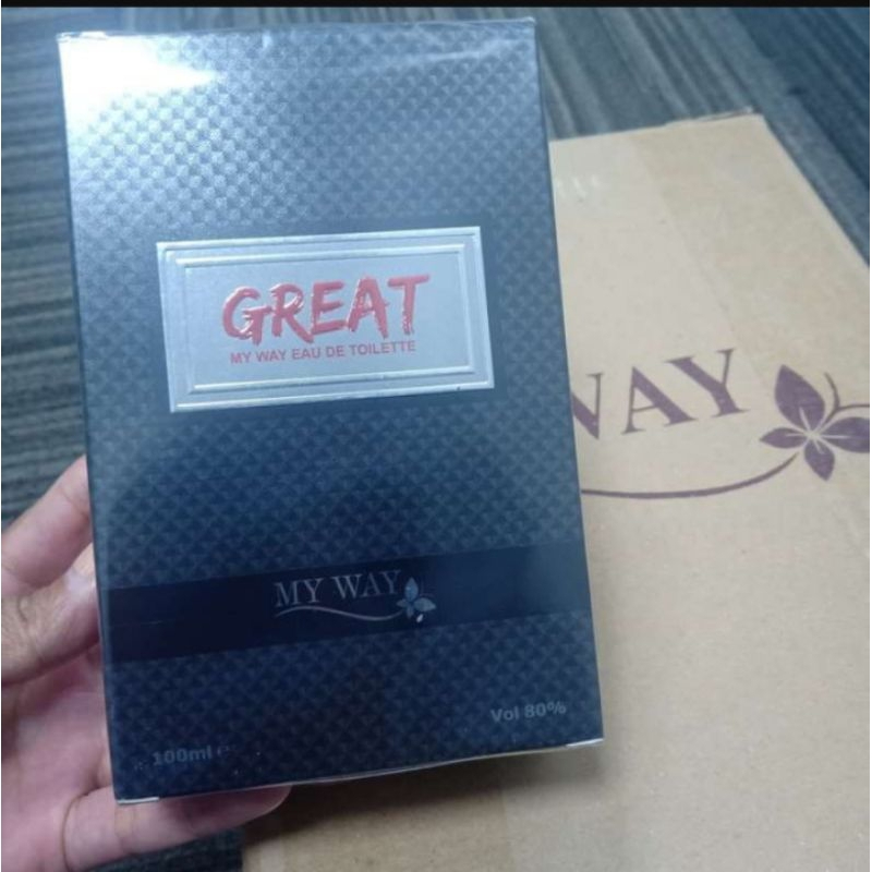 PARFUM GREAT EDP MY WAY/PARFUM PRIA/TAHAN LAMA/IMPORT/PARFUM MESIR