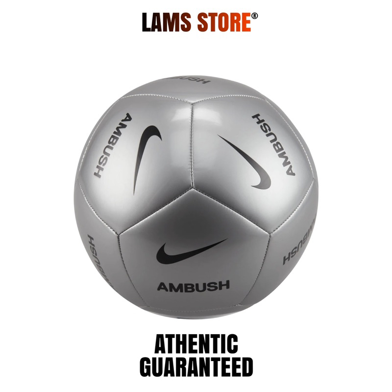 Nike x AMBUSH® Pitch Soccer Ball silver