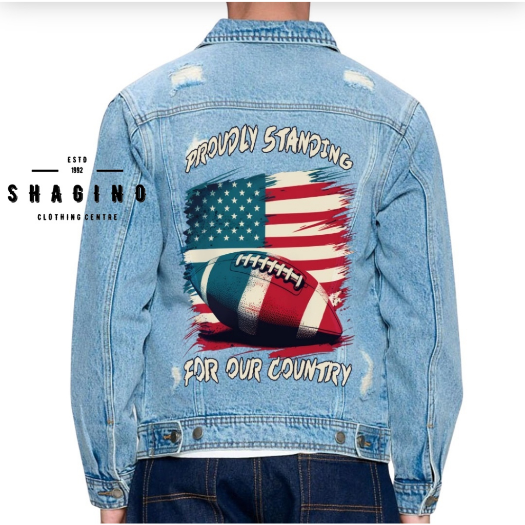 Shagino | TERBARU Jaket Jeans / Jaket Jeans Pria / Jaket Jeans Pria Sobek /Jaket Jeans Pria Oversize