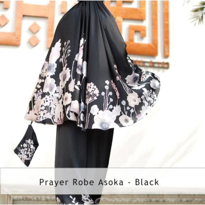 Buttonscarves As Is Prayer Robe Asoka Series - black