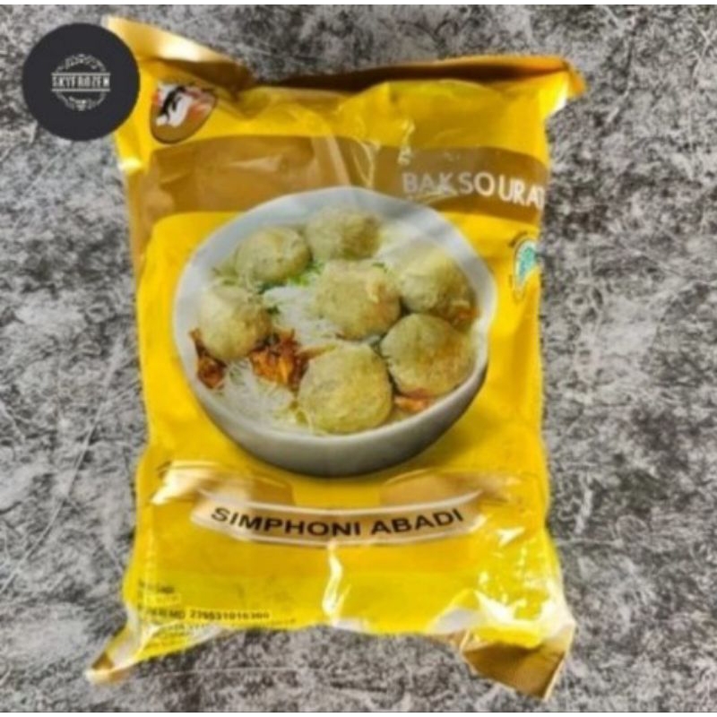 

Simphoni Abadi Bakso Sapi Urat isi 50butir Baso