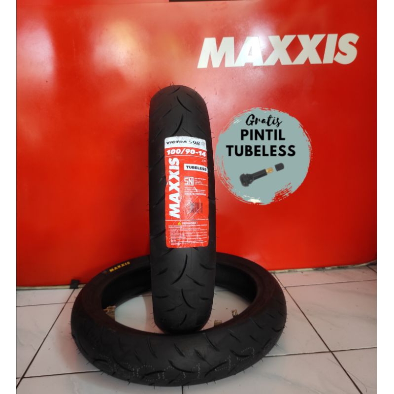 BAN MAXXIS VICTRA 100/90-14 (ORIGINAL100%)