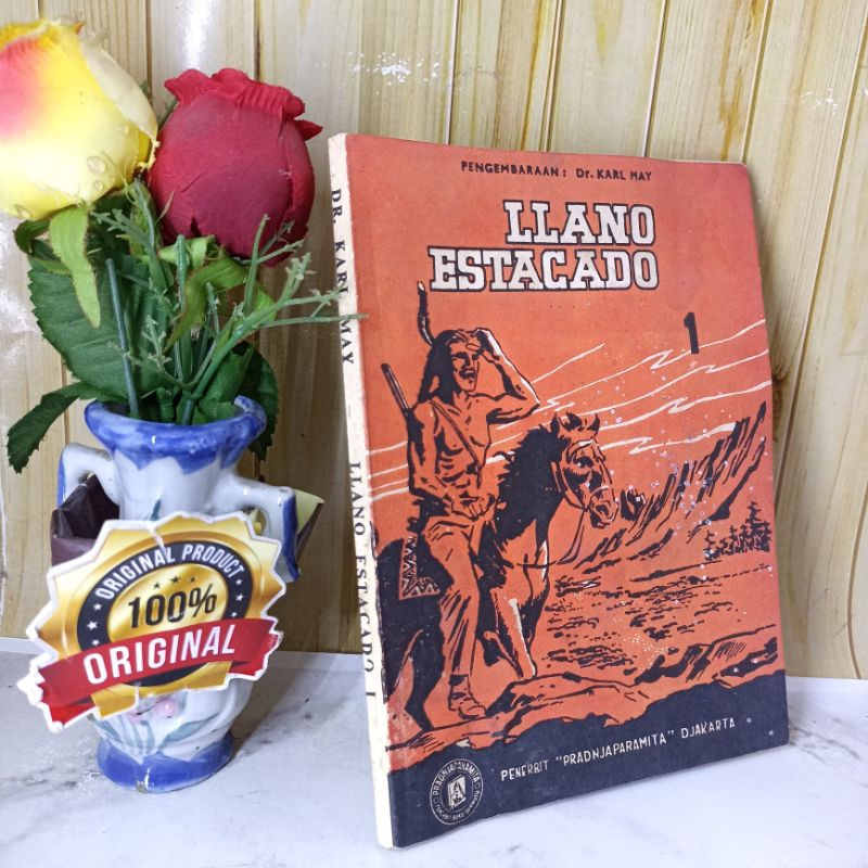pengembaraan karl may llano estacado 1 preloved original
