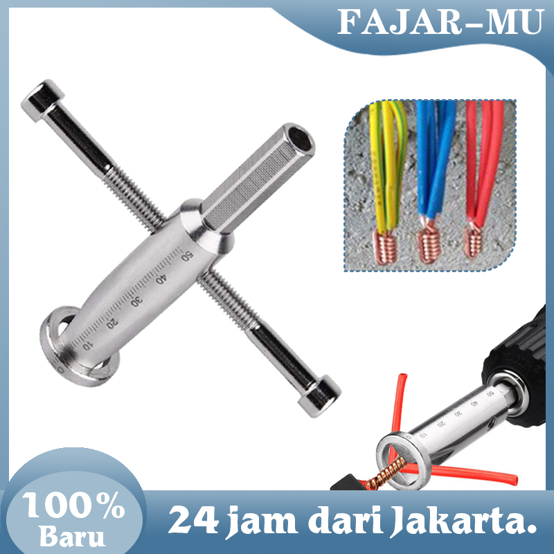 Alat Pemutar Kabel Mata Bor Twister Manual Wire Stripping Fast Twister Tool Kabel Konektor