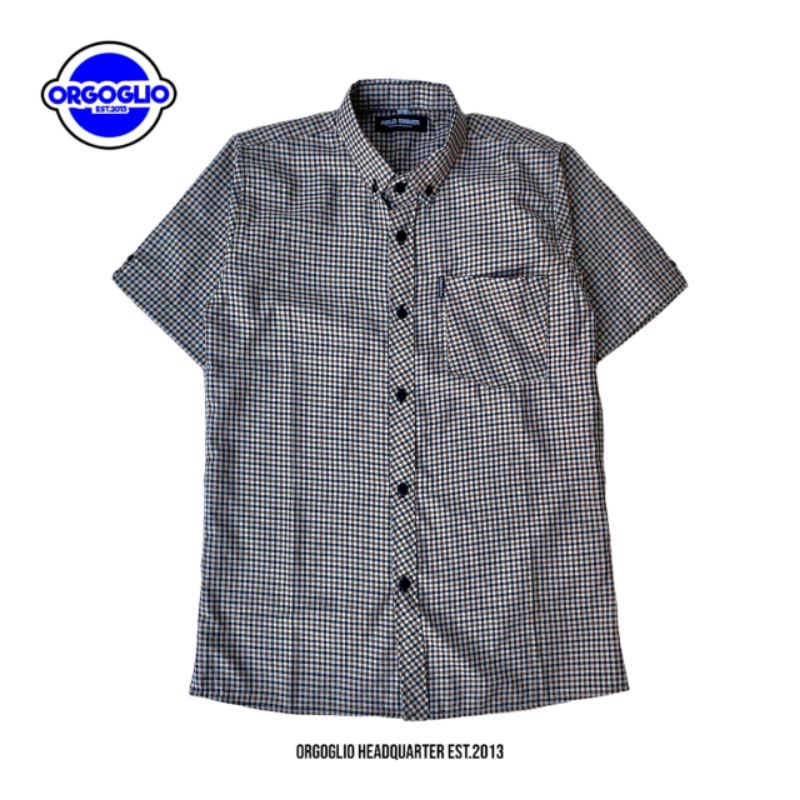 Gingham Shirt Button down tartan FIELD SINNER (BNWT) ORIGINALS