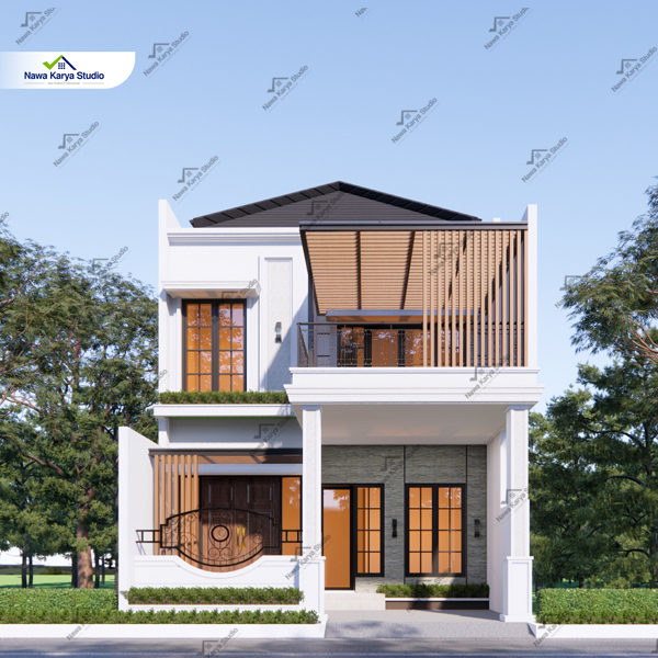 Jasa Desain Rumah Klasik Eksklusif