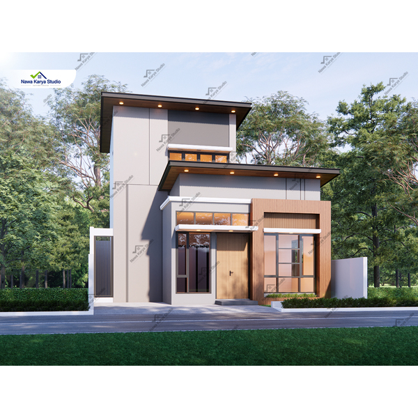 Desain Rumah Industrial