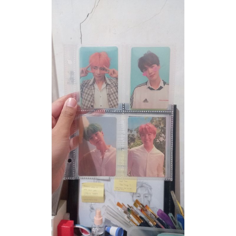 Photocard BTS | PC Her O | PC Answer F | Suga awan | Suga lope | Taehyung lope | Jhope kebun