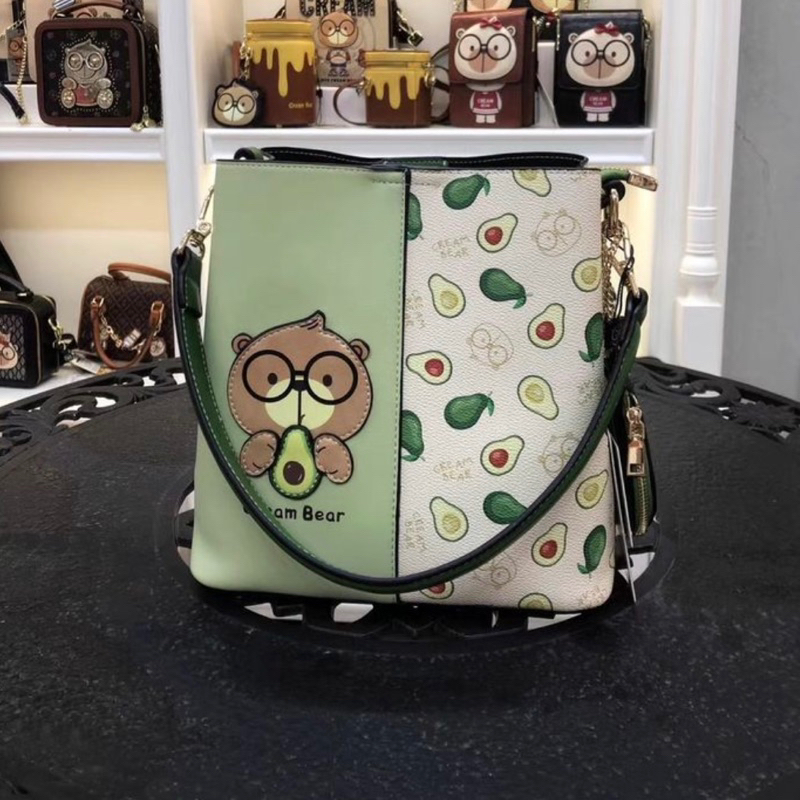 CREAMBEAR ORIGINAL C12162 SHOULDERBAG SLINGBAG HANDBAG CREAMBEAR