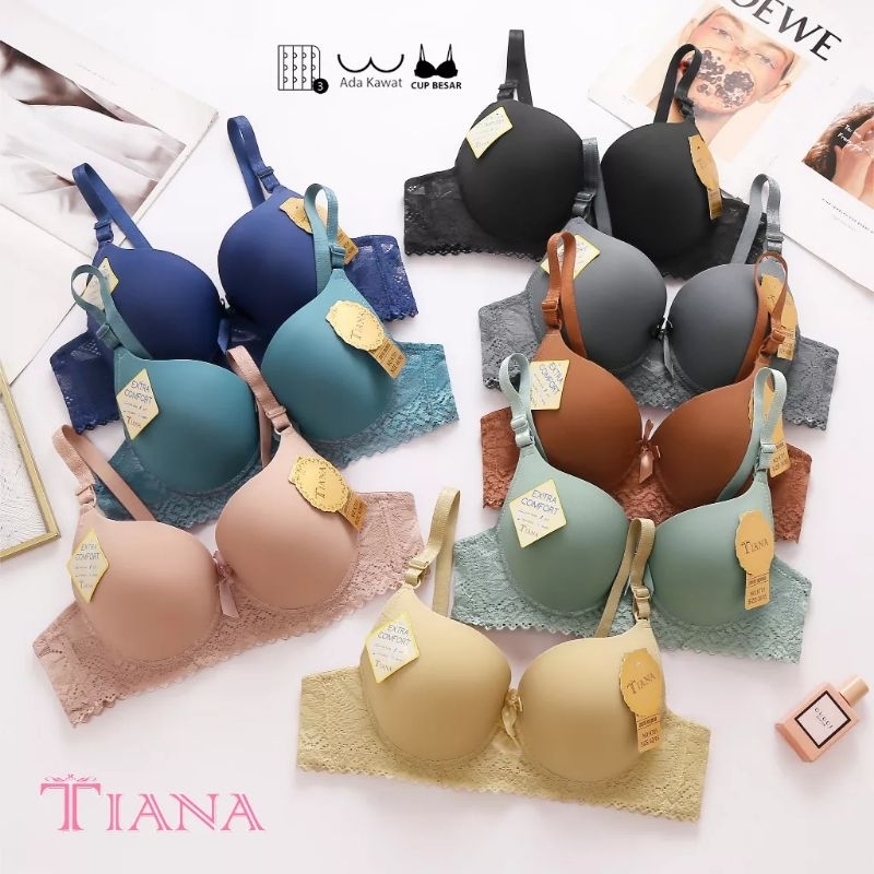 Bra Tiana Kawat K701/Bra kawat fashion/bra kancing 3/big cup/bra tiana
