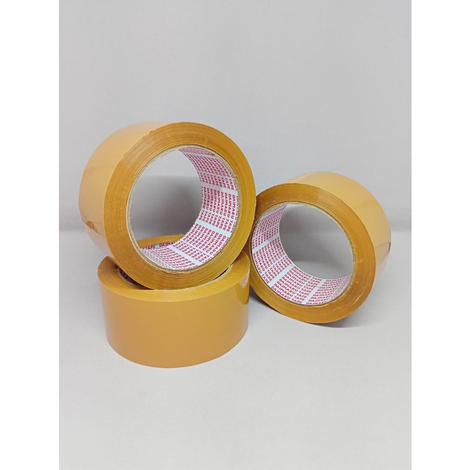 

Lakban Besar / Isolasi Tape Isolasi Coklat 2 inch x 90 yard