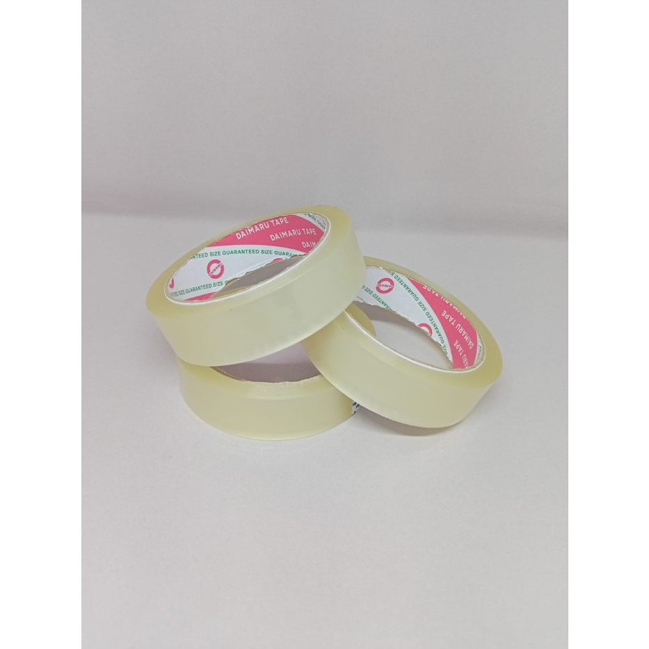 

SELOTIP SEDANG / LAKBAN SEDANG BENING 1 inch X 72 yard