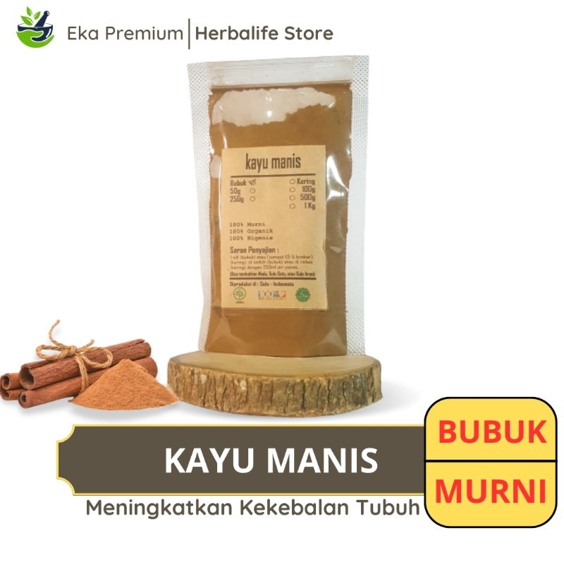 

KAYU MANIS BUBUK KERING Ramuan Rempah Herbal Murni Jamu Bumbu Dapur Masak Penyedap Rasa Minuman Alami Tradisional Simplisia Cinnamomum Venum