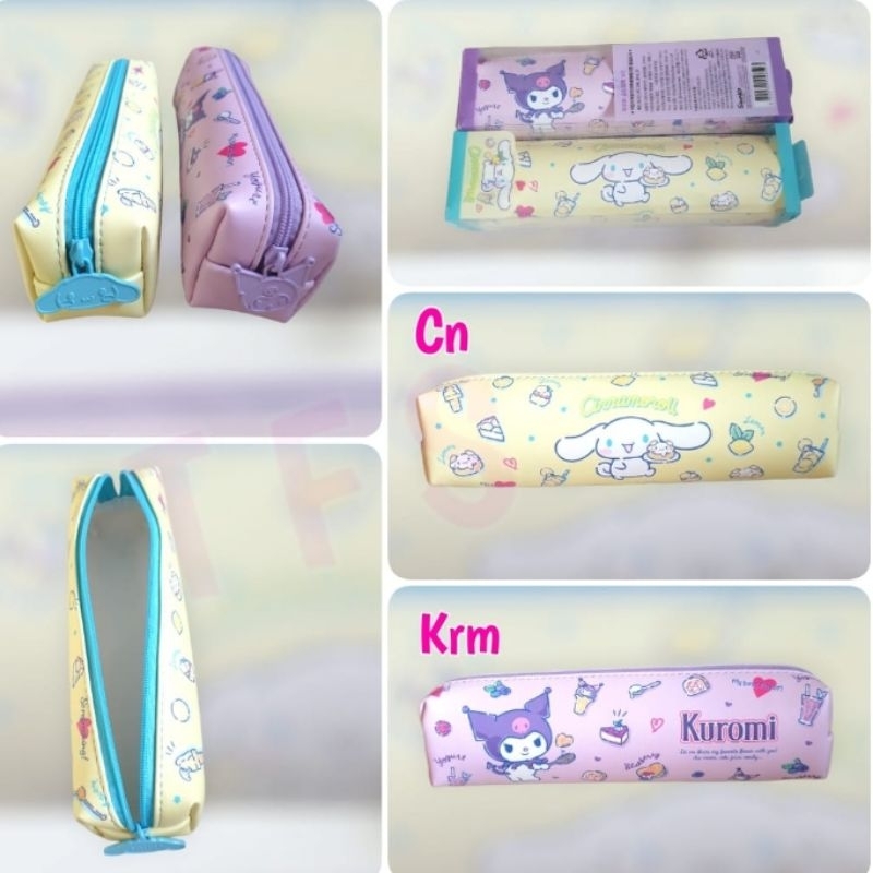 

CL.Tempat pensil kulit sintetis Korumi Cinnamoroll ori