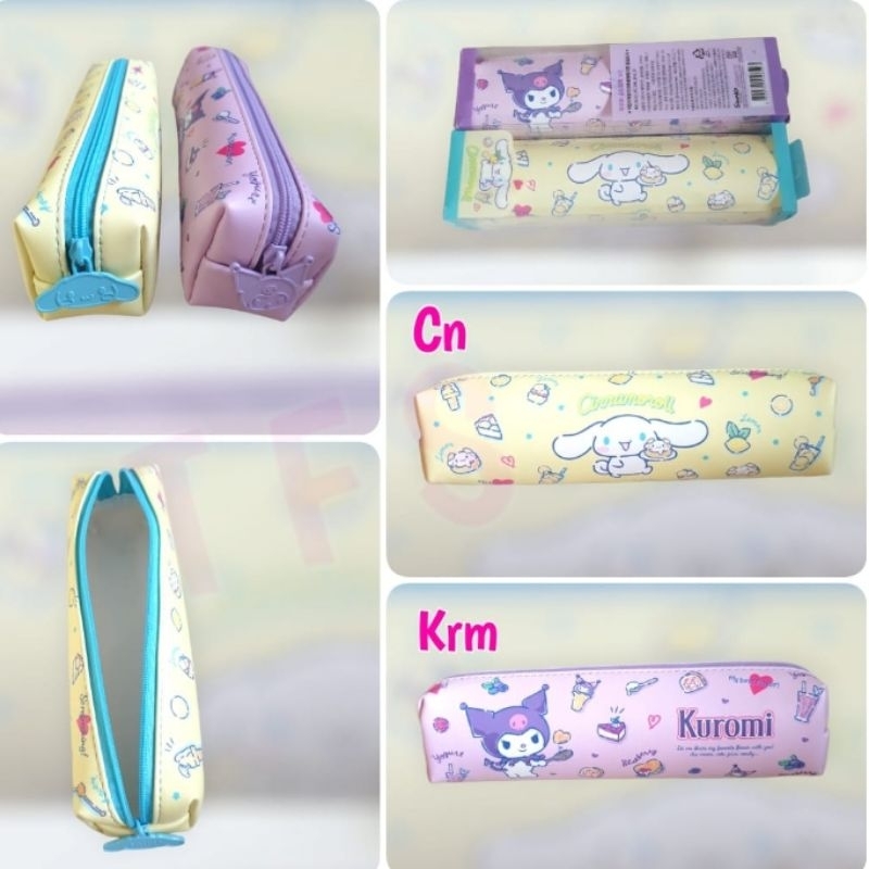 

CL.Tempat pensil kulit sintetis Korumi Cinnamoroll ori