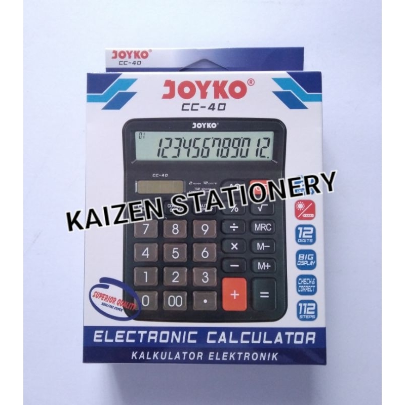 

KALKULATOR ELEKTRONIK CC-40