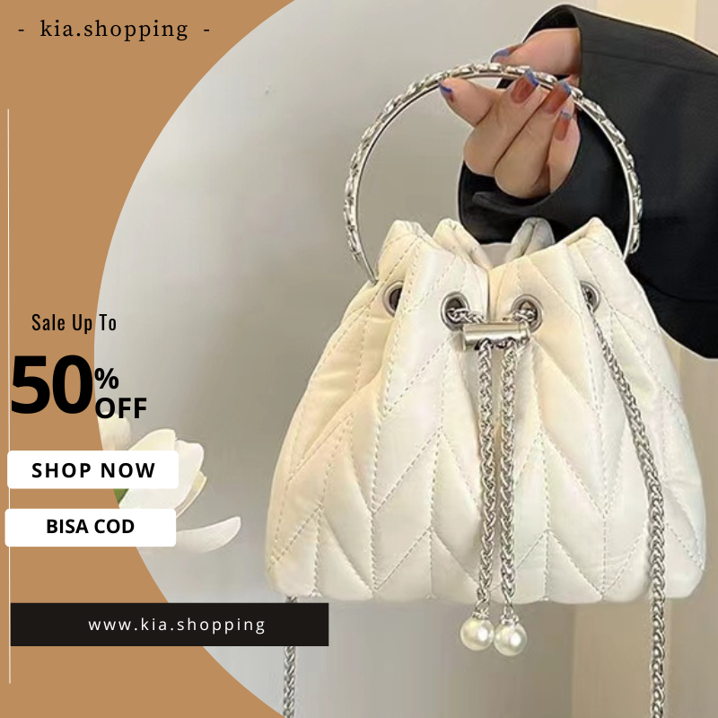 Tas Import Fashion Tas Selempang Wanita Import Tas Selempang Tali Rantai Tas Selempang Wanita Kecil 
