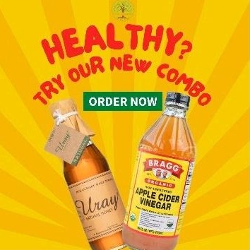 

Paket combo madu uray dan cuka apel BRAGG