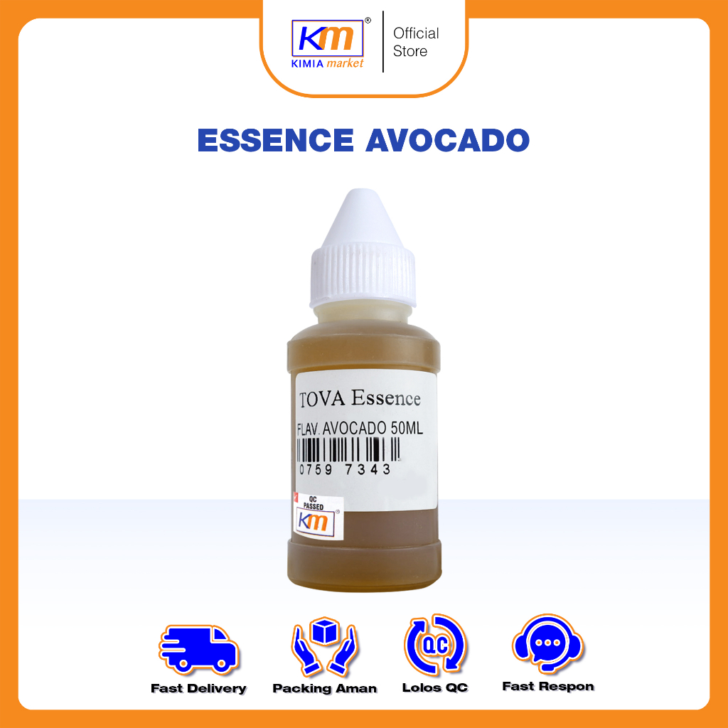 

Essence Makanan / Minuman TOVA falvor Avocado 50ml Penambah Rasa Cair / Perisa Cair Avocado / Essen Avocado Makanan/Minuman