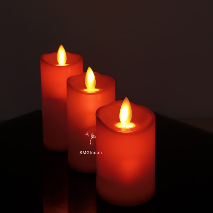 Lilin Elektrik / Lilin Baterai / Lilin LED / Lilin Merah / Lilin