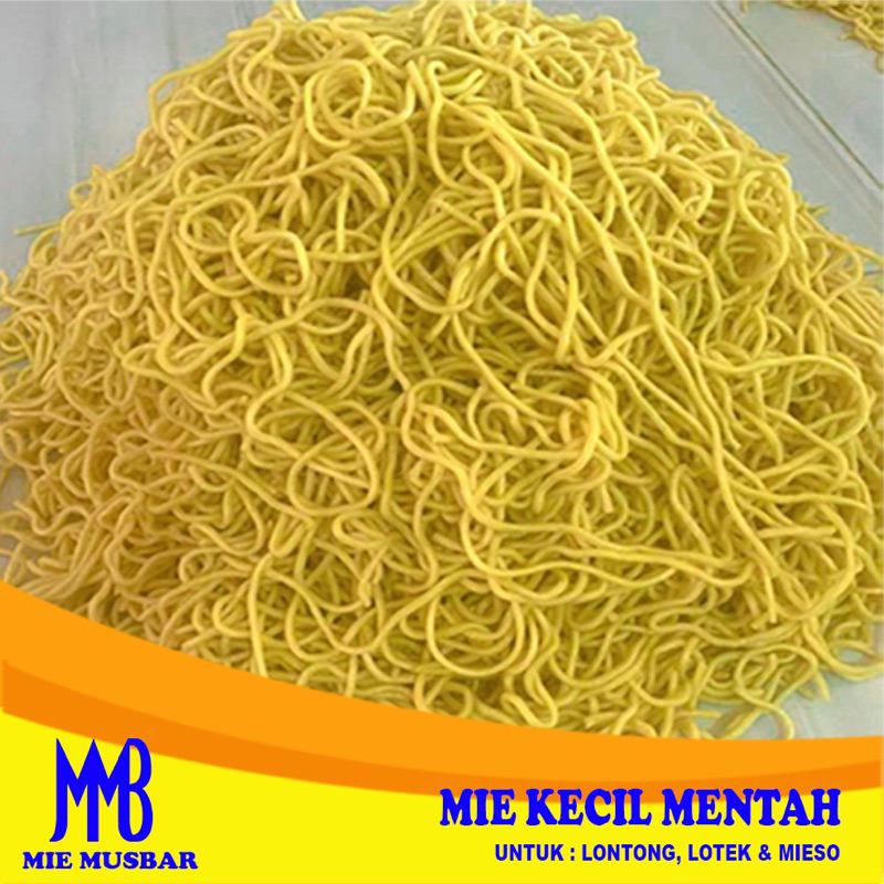 

mie basah halus / kecil mentah “musbar”