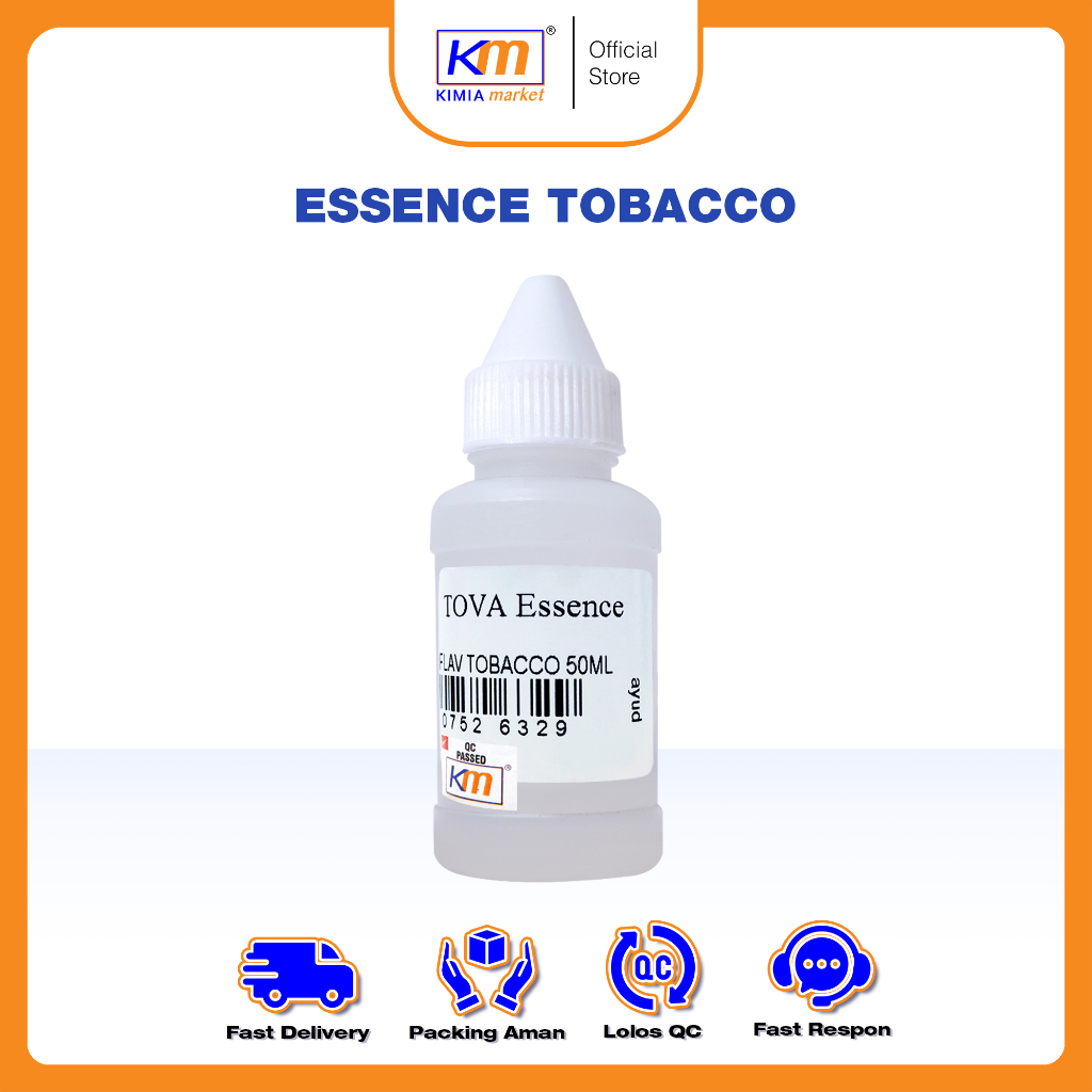 Premium Essence Makanan dan Minuman Tova flavor Tobacco 50ml