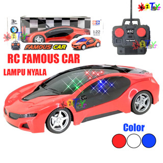 Rc Famous Mainan Mobil Lampu Mclaren Mobil Remote Control Sedan Rc Bugatti Ferrari Disco Pasti