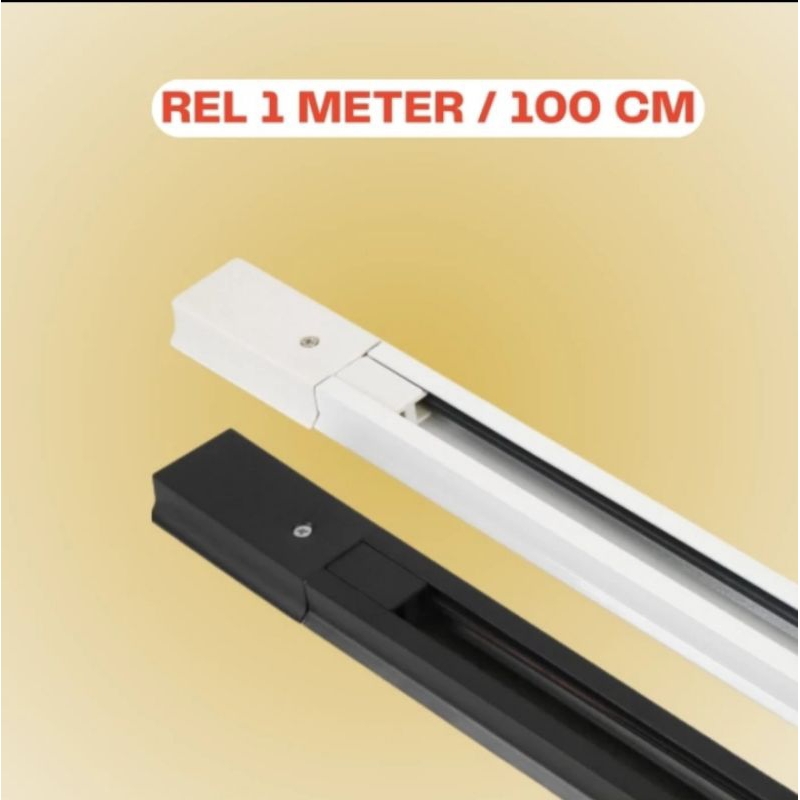 rel lampu track panjang 1 mtr ECOVA/SETARA