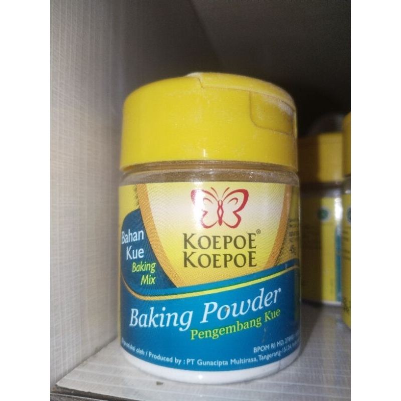 

Baking powder koepoe koepoe 45gr