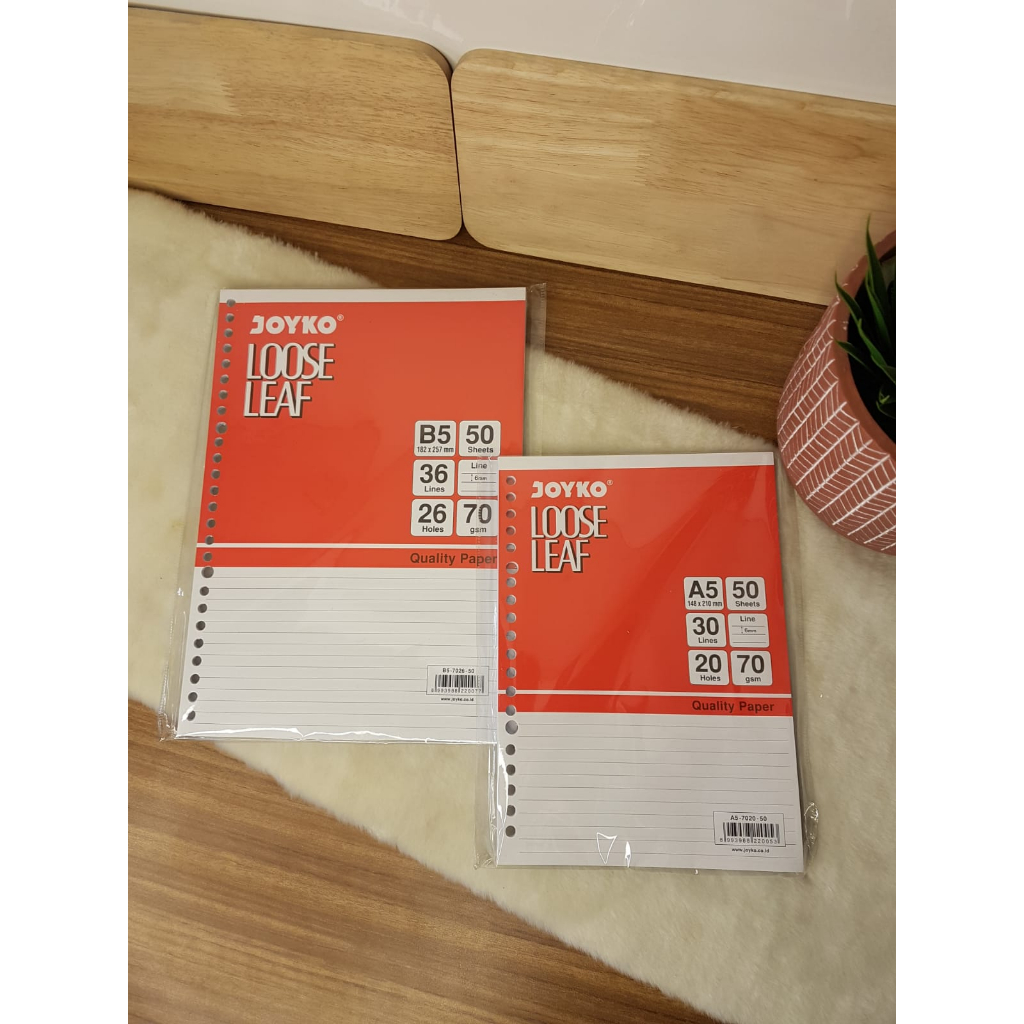 

Isi Binder Joyko A5/B5 50sheet