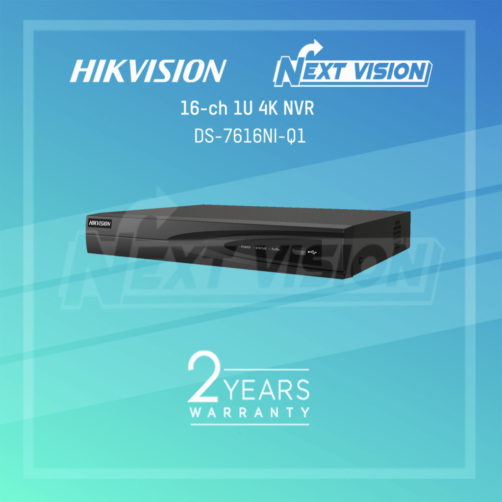 DS-7616NI-Q1 - HIKVISION NVR 16 CH