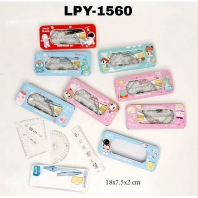

SJS jangka set 1560 /compas set/jangka sekolah/math set