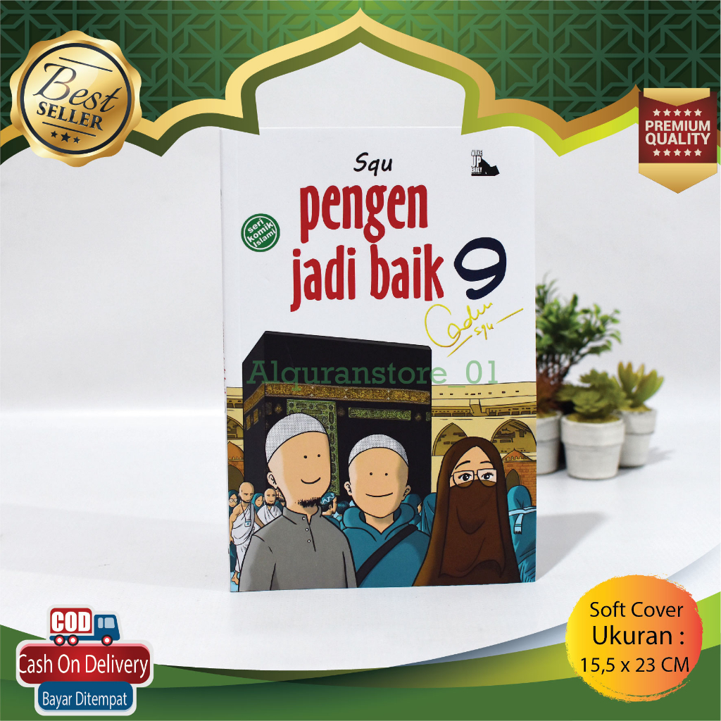 Komik Islami Komik Pengen Jadi Baik Jilid 9 Original Buku Komik Cerita Anak Islami Bacaan Islam Musl