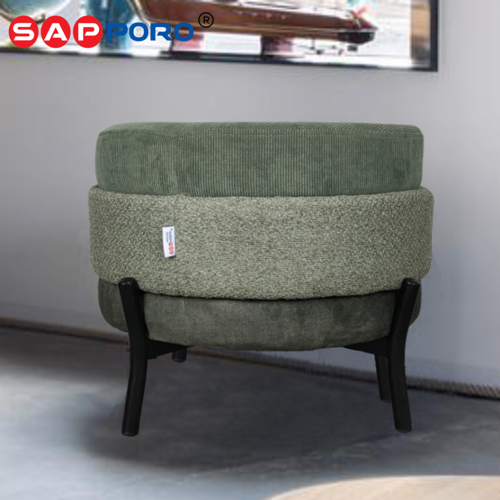 [ SUPER SALE ] SAPPORO VIRGINIA - Kursi Stool | Stool Bulat | Kursi Minimalis