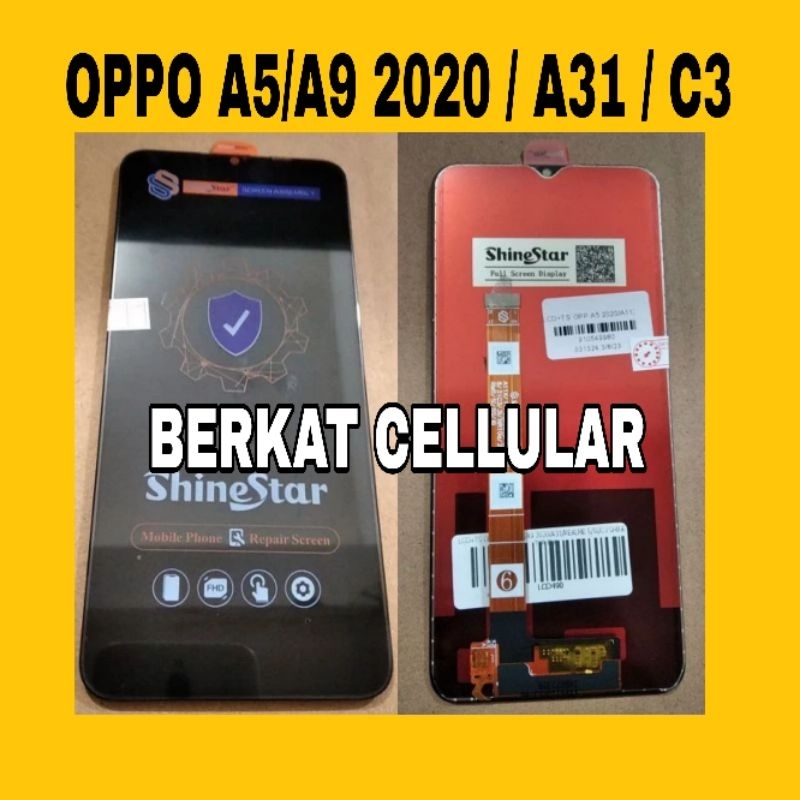 LCD OPPO A5/A9 2020/A31/CE/5I/5 FULL SET SHINE STAR