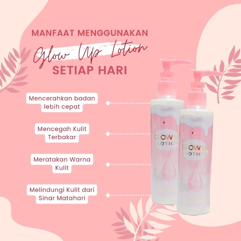 Glow up lotion